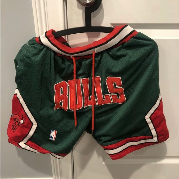 Vintage just-don Chicago bulls shorts men’s size S - Picture 4 of 4